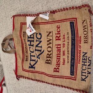 Parifoods: Kitchen King Rice Bag Burlap